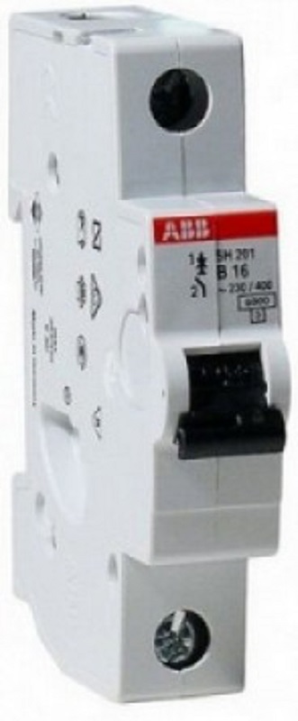 Выключатель автоматический ABB SH201L 1п 6А C 4.5кА
